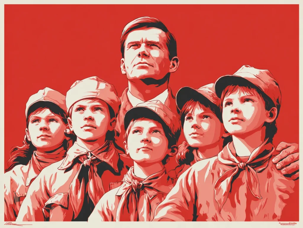 poster propaganda comunista
